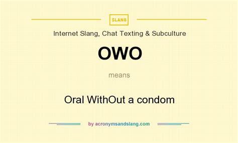 OWO - Oral without condom Whore Vac